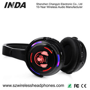 Headset Nirkabel Peredam Kebisingan LED On-Ear Terlaris, Rechargeable, High <span class=keywords><strong>Fidelity</strong></span> Silent Disco 3 5 Saluran Grosir RF988 - Product Image 5