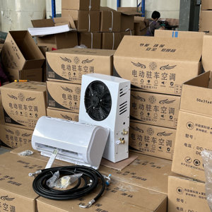 Condizionatore d'aria <span class=keywords><strong>universale</strong></span> 12V 24V per camper e camion, nuovo climatizzatore auto per SUV, auto, camion, camper, ventilatore <span class=keywords><strong>universale</strong></span> per il riposo del conducente - Vendita calda - Product Image 5