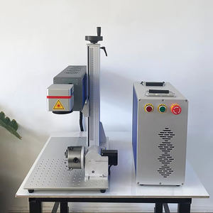 Machine de marquage, gravure et découpe laser CO2 portable refroidie par air 20W 30W, compatible DXF/PLT/BMP/AI pour matériaux non métalliques - Product Image 1