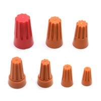 Bornes à vis à ressort 22-14AWG P1 orange, connecteurs de câbles fermés, type à épissure, connecteur de câble efficace, type à épissure