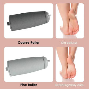 Lime à pieds professionnelle pour la maison intelligente, pour l'élimination et l'entretien des callosités, avec des rouleaux de ponçage robustes - Product Image 3