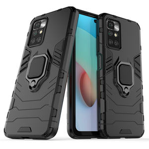 Pour <span class=keywords><strong>Xiaomi</strong></span> Redmi 10 Étui de protection avec anneau de doigt, coque rigide pour Redmi Note 11 11S 10 <span class=keywords><strong>Pro</strong></span> Mi 12 11T 11 Lite 5G - Product Image 2