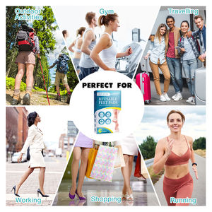 SEFUDUN 6 Paia di Cuscinetti Riutilizzabili per <span class=keywords><strong>Piedi</strong></span>, Lavabili, Morbidi, Durevoli, Antiscivolo, per Alleviare il Dolore ai <span class=keywords><strong>Piedi</strong></span>, Traspiranti, Patch per Alluce Valgo - Product Image 4