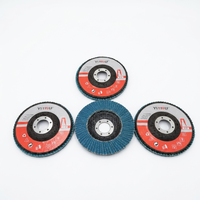 Disque à lamelles en zircone 115mm 125mm Grain 36-240 Prix direct usine depuis 17 ans pour la fabrication et le polissage des métaux