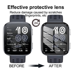 Protector de Pantalla de Película PMMA para <span class=keywords><strong>Reloj</strong></span> <span class=keywords><strong>Inteligente</strong></span> <span class=keywords><strong>Amazfit</strong></span> Bip 6, Accesorios para <span class=keywords><strong>Reloj</strong></span> <span class=keywords><strong>Inteligente</strong></span> <span class=keywords><strong>Amazfit</strong></span> Active <span class=keywords><strong>2</strong></span> Square - Product Image 2