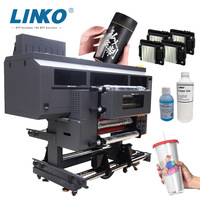Imprimante DTF UV LINKO Performance A1 à quatre têtes d'impression, imprimante à jet d'encre UV automatique de 65 cm, imprimante d'étiquettes, film AB, transfert thermique, pigment