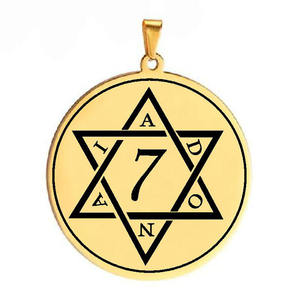 Amuleto <span class=keywords><strong>de</strong></span> Adonai, <span class=keywords><strong>el</strong></span> Gran Símbolo <span class=keywords><strong>de</strong></span> Salomón, Doble Triángulo, Kabbalah, Dios <span class=keywords><strong>de</strong></span> la Luz, Talismán <span class=keywords><strong>de</strong></span> Jehová, Collar con Colgante <span class=keywords><strong>de</strong></span> Acero Inoxidable - Product Image 6