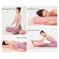 Yoga Bolster Iyengar-Spezifisches Kissen Rückenstützkissen Anfänger-Essential Schwangerschaftsunterstützung Vielseitiges Yoga-Zubehör