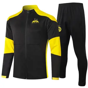 批发Muti设计泰国优质足球俱乐部运动运动服男式足球夹克