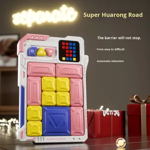 Blocs de puzzle électroniques magnétiques intelligents Huarongdao Vente en gros Jeux de <span class=keywords><strong>société</strong></span> éducatifs en plastique pour enfants de 4 à 6 <span class=keywords><strong>ans</strong></span> Stress - Product Image 2