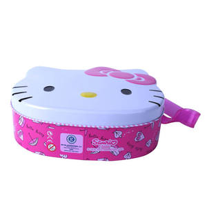 Merhaba Kedi Şeklinde Metal Hediye Saklama Kutusu Askılı, Çocuklar ve Koleksiyoncular için Sevimli Şeker Kutusu - Product Image 4