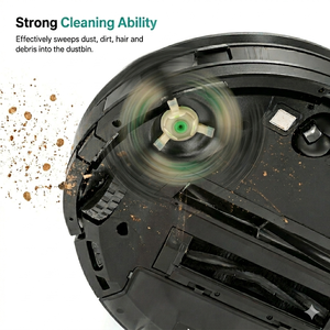 Spazzola angolare laterale compatibile con accessori per <span class=keywords><strong>robot</strong></span> <span class=keywords><strong>aspirapolvere</strong></span> e lavapavimenti <span class=keywords><strong>Lefant</strong></span> M210/M201/M210S - Ricambi per <span class=keywords><strong>robot</strong></span> <span class=keywords><strong>aspirapolvere</strong></span> - Product Image 6