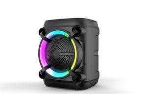 Ready Goods Caisson de basses portable de 4 pouces pour audio domestique 5W Mini haut-parleur d'éclairage LED RVB Booboxes à piles pour home cinéma - Product Image 2