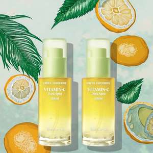 Goodel limone frutta vitamina <span class=keywords><strong>C</strong></span> siero verde arancione Anti-Acne e macchia scura calmante viso per essenza profumo casa OBM cura della pelle - Product Image 3