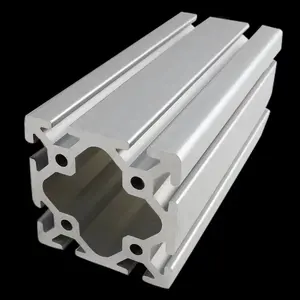 Perfil de extrusão industrial alumínio, fabricantes chinesas alu 6063-t5 areia perfil de extrusão 8 8080