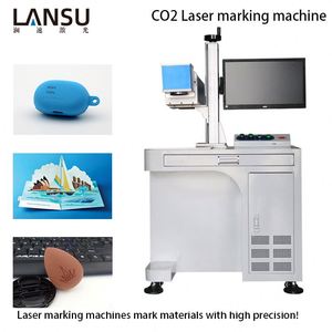 Máquina de Marcado Láser CO2, Máquina de Grabado Láser, 30W, 50W, para Madera, Bambú, Telas, Jeans, Precio Bajo - Product Image 2