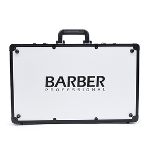 Barbertop Salon Cắt Tóc Phụ Kiện Lưu Trữ Trường Hợp Công Cụ Hộp Nhôm Với Mật Khẩu Khóa Xách Tay Barbershop Mang Theo Vali - Product Image 2