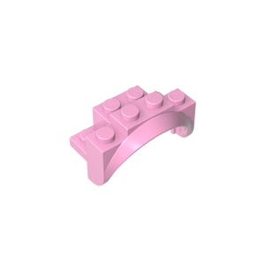 [Gobricks] بيع بالجملة أجزاء مكعبات البناء عجلة واقي دقيق الشوفان 2X4X2 - Product Image 2