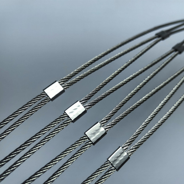 2025 New X-Tend Cable Mesh 304/316 Stainless Steel Wire Rope Woven Technique for Zoos Safety Fences Custom Cutting Welding