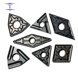 Inserto taglierina per tornitura in carburo di CVD personalizzabile per la sostituzione del tornio rivestito in acciaio efficace - Product Image 1