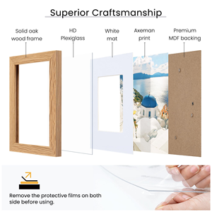 <b>Mirror</b> Light LED <b>Mirror</b> Style Lightbox Painting, <b>Bedside</b> Illuminated Photo Frame Ambient Light Afterglow Photography Light - Product Image 2