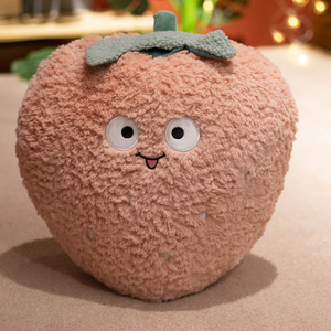 Throw Pillows Cute Avocado Carrot Fruit Plush Hand Warmer Toy Doll Fruit Gifts Decoration Cushion Pillow - Product Image 2