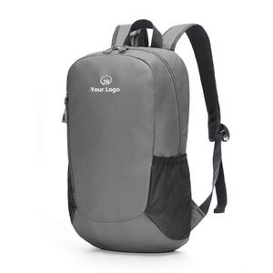 Sac à dos unisexe pour la randonnée, les sports et les voyages, logo personnalisé, polyester coréen, fermeture éclair, design tendance, doux - Product Image 1