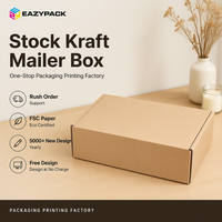 Boîtes d'expédition en kraft non imprimées sur mesure, directement de l'usine, toutes tailles, boîtes en carton ondulé en gros, boîtes cadeaux pour colis de vente au détail