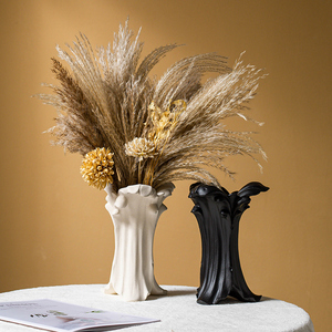 Wholesale Nordic Porcelain Home Decoration Matt <strong>Colour</strong> Tabletop <strong>Vase</strong> Modern Ceramic <strong>Flower</strong> <strong>Vase</strong> for Home Decor - Product Image 1
