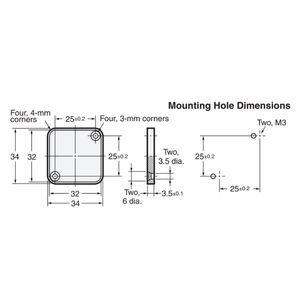 V680-D1KP66T d'étiquettes RFID série V680 Étiquette RFID encapsulée en lecture/écriture 13.56MHz avec mémoire utilisateur de 1kB pour usage industriel - Product Image 1