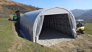High Quality EN Standard Italian Galvanized Steel Outdoor Storage <b>Tent</b> Lightweight and Waterproof <b>for</b> Barn Use - Product Image 5