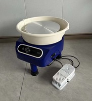 Máquina de Cerámica LISI de Accionamiento Directo de 250-450W, 10 Pulgadas, Pantalla Táctil LCD, Pedal, Enchufe Universal, Certificación CE, <60dB