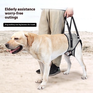 Correas transpirables ajustables Arnés de soporte de pierna trasera para perros Eslinga de recuperación de asistencia suave para perros paralizados Arneses para mascotas - Product Image 2