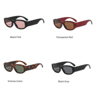 Gafas de Sol Rectangulares Polarizadas UV400 de Alta Calidad, Logotipo Personalizado, Montura Gruesa, Diseño Moderno para Hombre y Mujer