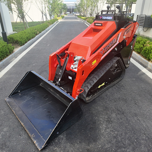 Entrega rápida Mini Skidsteer CE EPA Track Bucket Accesorio frontal Diesel Skid Steer <span class=keywords><strong>Loader</strong></span> Potente soporte compacto en cargadores - Product Image 6