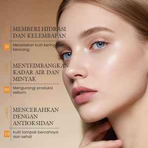 คอร์เมซิค ได้รับการรับรองจาก Bpom ขายส่ง 100 มล. บรรเทาอาการผิวแห้งและตึง ลดความมันส่วนเกิน บำรุงและเติมความชุ่มชื้น สเปรย์โทนเนอร์บำรุงผิวหน้า - Product Image 2