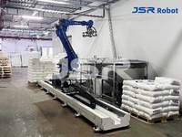 Eje Externo Robótico Personalizado, Riel Lineal Totalmente Cerrado, Sincronizado con Robot Industrial Yaskawa