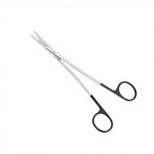 Ciseaux nasaux et dorsaux à poignée arrière, manuels, réutilisables, en acier allemand, instrument chirurgical pour les procédures ORL et de rhinoplastie - Product Image 2