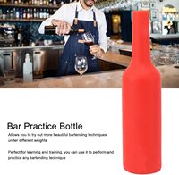 Bouteille d'entraînement souple en silicone incassable pour barman, pour un entraînement de flair sûr et performant, bouteille de liqueur d'entraînement, bouteilles de flair