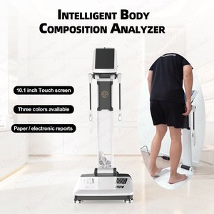 Balance IA multifonctionnelle pour salle de sport avec scanner 3D, analyse de la graisse corporelle et analyseur de <span class=keywords><strong>corps</strong></span> humain, dotée de 8 électrodes <span class=keywords><strong>bio</strong></span>électriques et de fonction de peinture. - Product Image 2