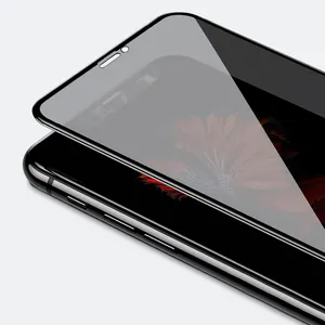 Gizlilik 9H Anti casus cep telefonu 5D temperli cam ekran koruyucu için iPhone 7 8 X XR MAX 11 12 13 14 Pro Max