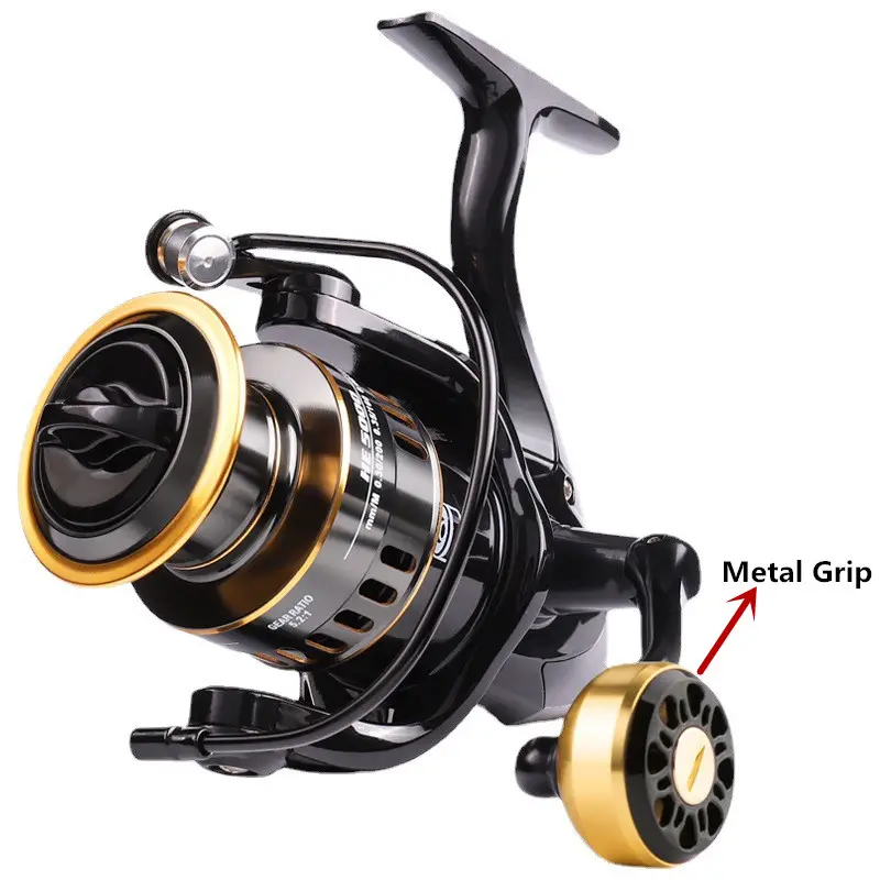 Jetshark All-Metal Spinning Fishing Reel Throw Sea Fishing Rod Tossing pesca Fishing Reel One Piece Drop Shipping