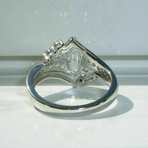Anello dal Design a Forma di Marquise, Elegante Anello da Dito per Donne - Product Image 6