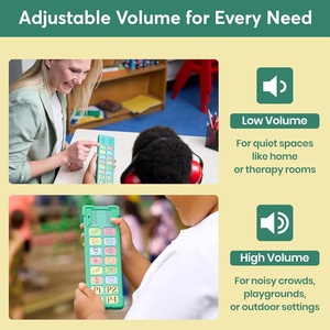 12 Frases Diarias, Panel de Sonidos de Comunicación, Juguetes Educativos para Niños No Verbales, Dispositivo de Comunicación AAC para Niños Pequeños - Product Image 3