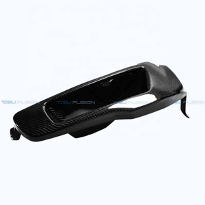 Pour Mitsubishi Lancer Evolution X EVO 10 CZ4A 2008-2016, panneau de blocage d'admission d'air ventilé de style ARS en fibre de carbone pour phare avant gauche - Product Image 4