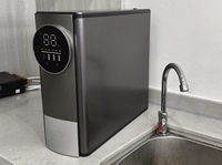 Système d'eau potable électrique à osmose inverse RO automatique à 6 étapes, purificateur sans réservoir 100 GPD avec indicateur TDS intelligent, certifié CE