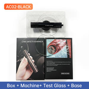 Marteau de sécurité 2 en 1 pour <span class=keywords><strong>voiture</strong></span>, brise-vitre d'urgence, coupe <span class=keywords><strong>la</strong></span> ceinture de sécurité, outil de sauvetage en acier aluminium de haute dureté - Product Image 6