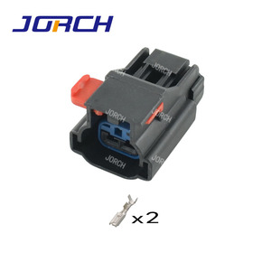Connecteurs de ventilateur de radiateur série <span class=keywords><strong>APEX</strong></span> 1.8 à <span class=keywords><strong>2</strong></span> broches femelles pour Jeep FCI, connecteur automobile étanche 54200206 DJ7026B-<span class=keywords><strong>2</strong></span>.8-21 - Product Image 2