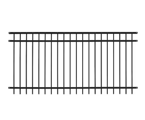 Easily Assembled <strong>Steel</strong> <strong>Fence</strong> <strong>Post</strong> And Square Tube Designs Outdoor Home Use Residential <strong>Steel</strong> <strong>Fence</strong> Panels - Product Image 3