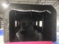 Cabine de peinture gonflable en PVC imperméable et étanche de 8*4*3m/26.4*13.2*10 pieds, 0.6mm, pour lavage de voiture, en vente